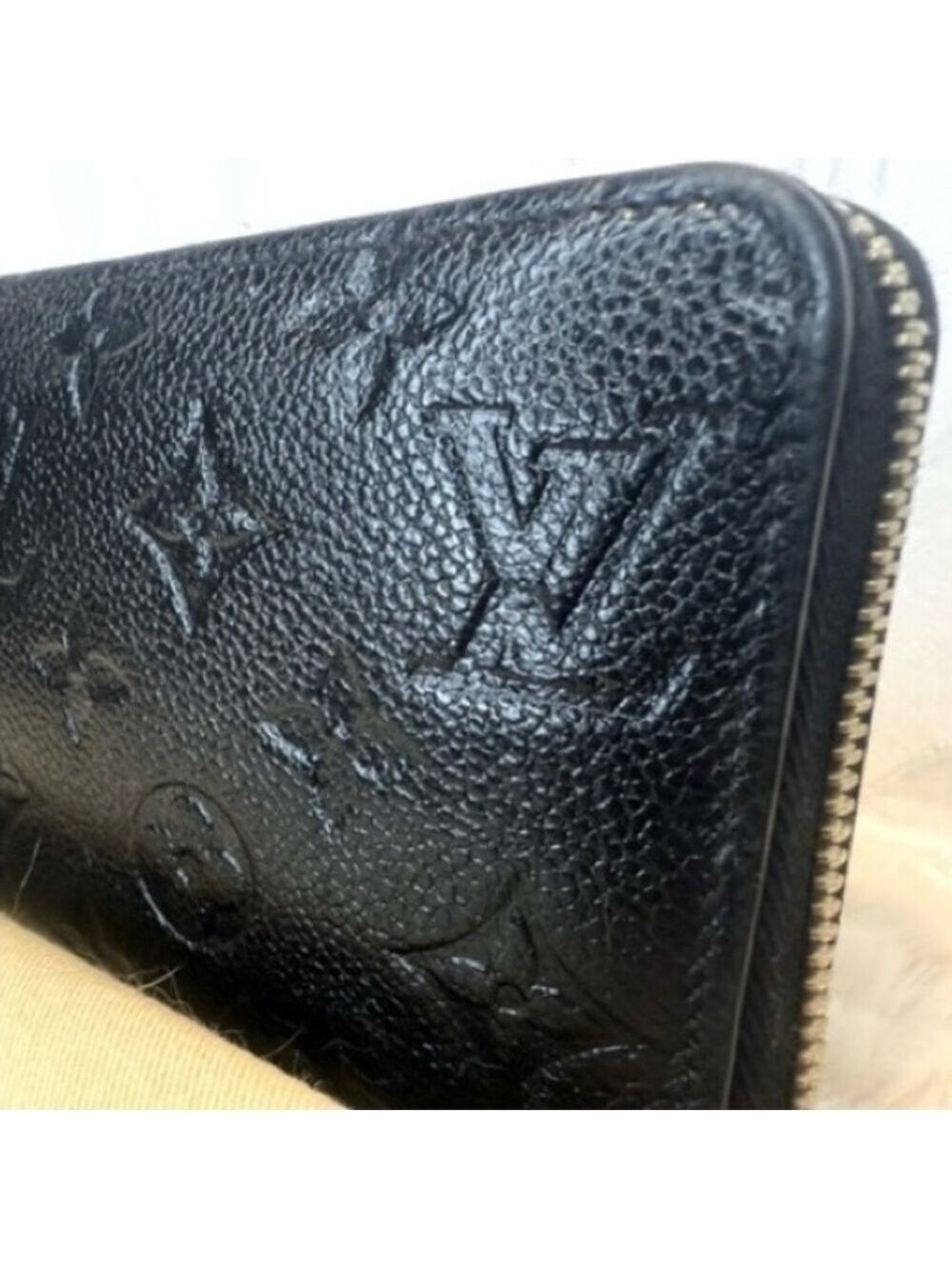 LOUIS VUITTON ZIPPY MONOGRAM EMPREINTE WALLET